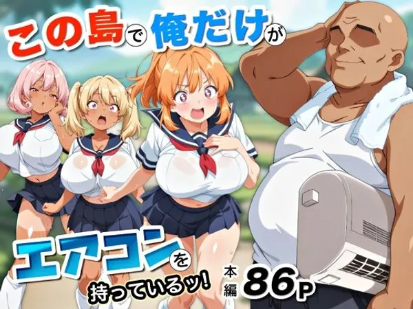 この島で俺だけがエアコンを持っているッ!