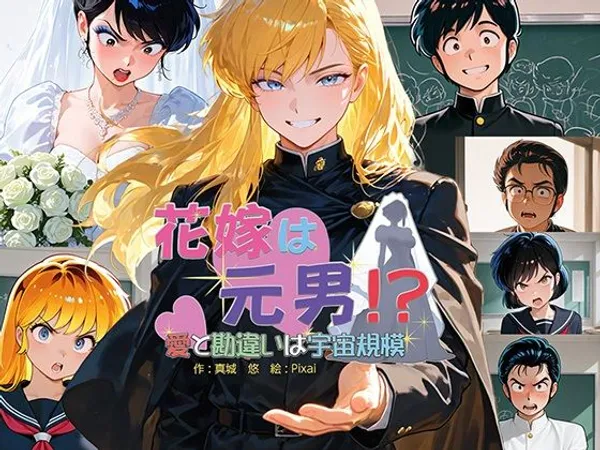 花嫁は元男!?愛と勘違いは宇宙規模