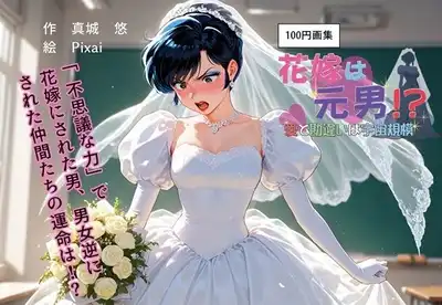 100円画集  花嫁は元男！？愛と勘違いは宇宙規模