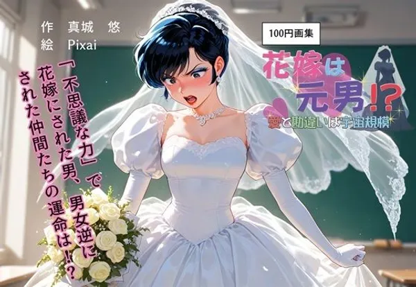 100円画集 花嫁は元男!?愛と勘違いは宇宙規模